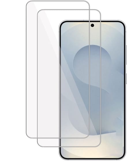 2x TechNow Screenprotector geschikt voor Samsung Galaxy S25 Plus – Gehard Glas - Proteqt+