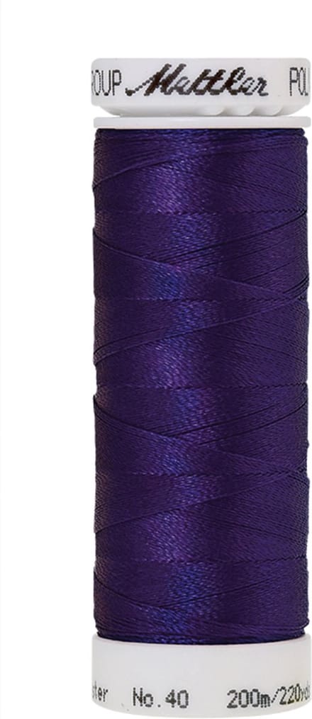 Mettler borduurgaren - Paars - Nr 3110 - Polysheen - 200 meter