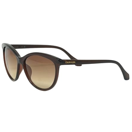 Calvin Klein Cat Eye Vrouwen Kristal Bruin Gradiënt CK19534S