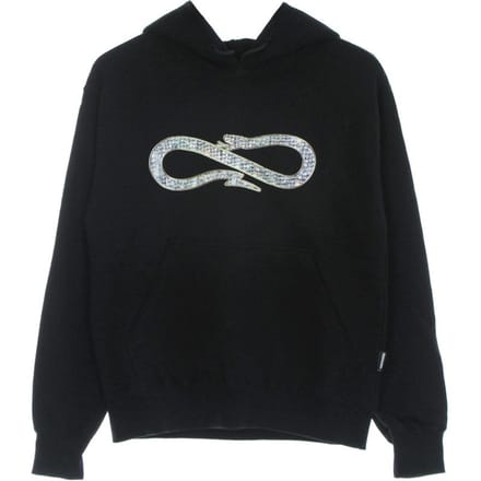 Lichtgewicht herensweatshirt met capuchon Diamonds Hoodie zwart