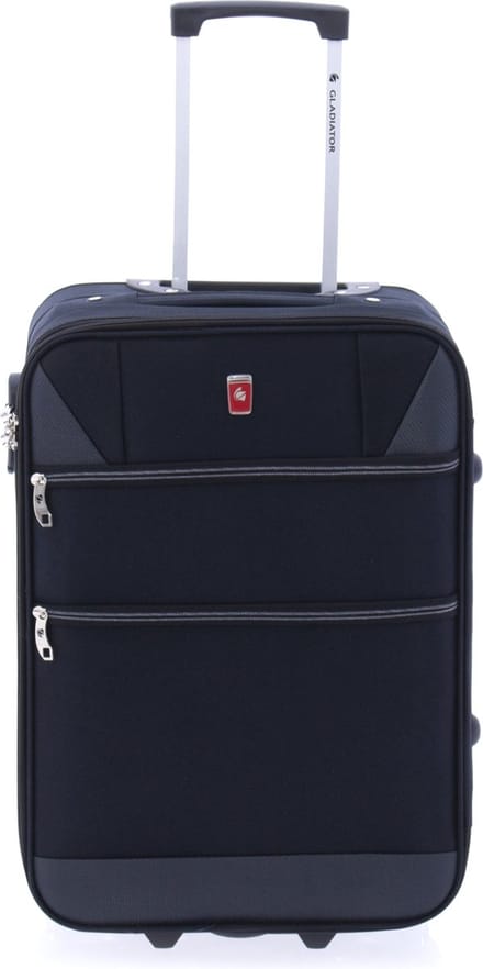 Gladiator Metro Handbagage Koffer - 52 cm - 34 liter - Zwart
