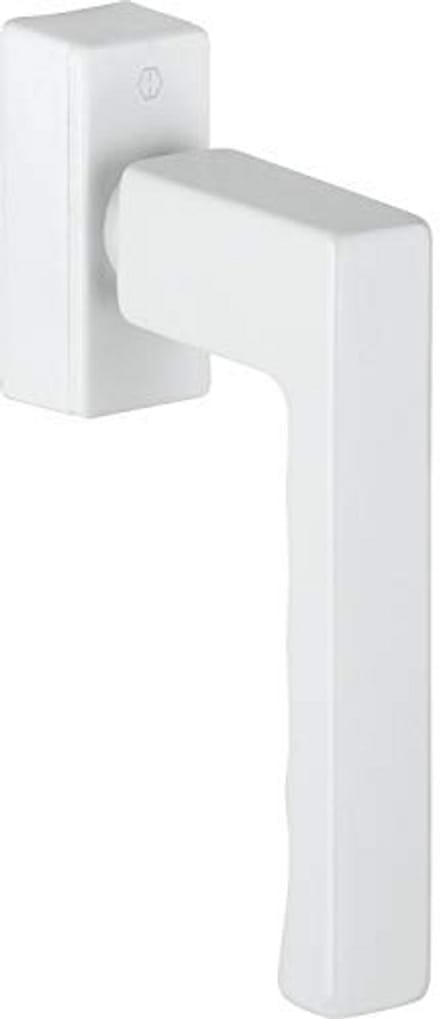 Raamgreep SecuForte met Vergrendeling 90°, Wit, Lengte 128mm