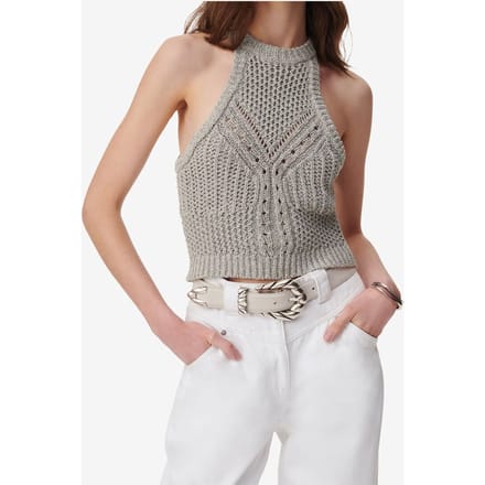 IRO Paris Firoza Pullover Grey/black Taglia: M | Canottiere Outlet | Donna | Grigio