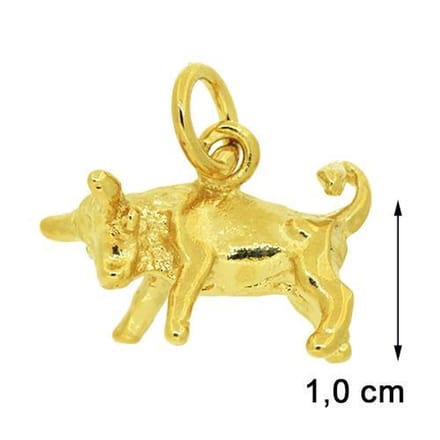 Blinx Jewels Vergulden Hanger Stier