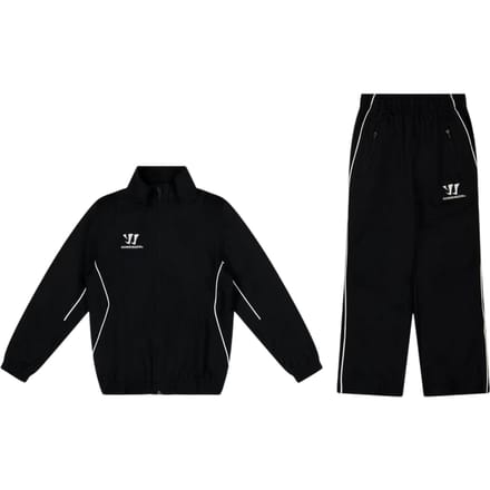 Warrior Fleece-trainingspak voor kinderen (Zwart)
