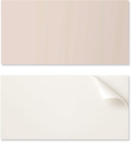 Esthetische vinyl wandbekleding met print 120x60 cm perzikkleur