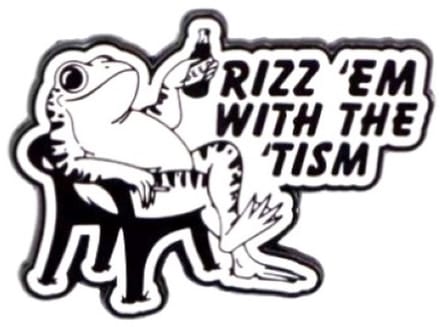 Pin Broche - enamel pin - kledingspeld - Rizz