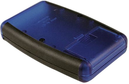 Hammond Electronics 1553BTBUBKBAT Handbehuizing 117 x 79 x 24 ABS Blauw 1 stuk(s)