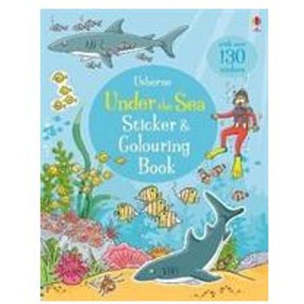 Under The Sea Sticker And Colouring Book - Jessica Greenwell