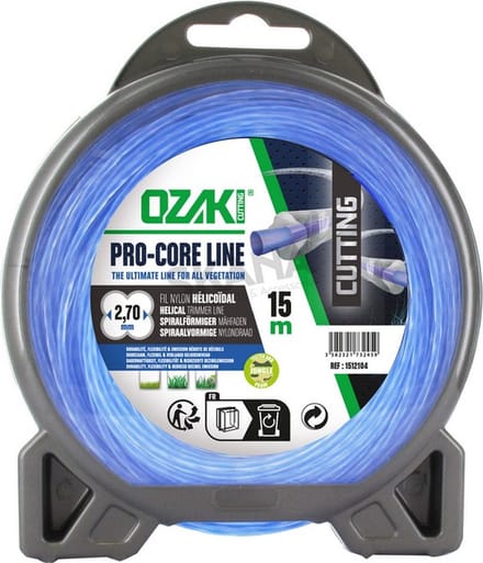 Blister nylon maaidraad premium Ozaki Lengte :15 m, Ø: 2,70mm