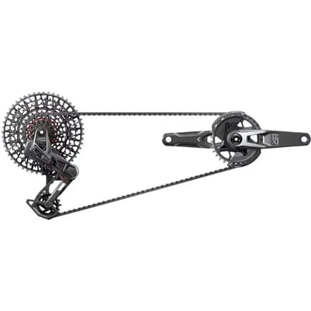 Volledige groep Sram XO T-TYPE Eagle V2 AXS WIDE DUB DM 165 MM 32D (10-52)