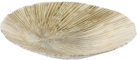 BRICARD FIBER SCHAAL | 40 CM GOUD-WIT