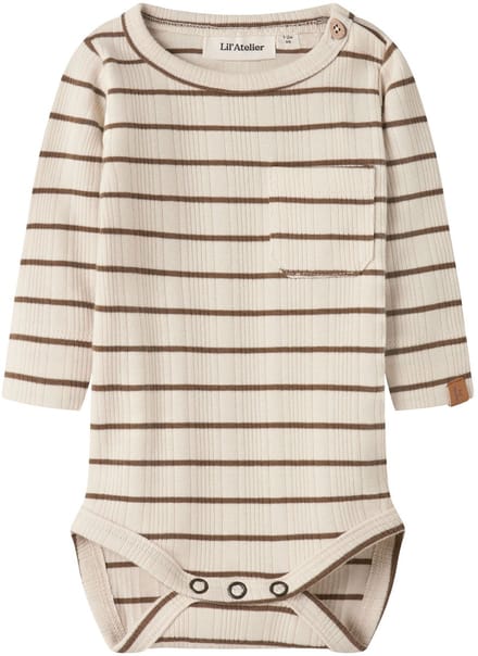 Lil' Atelier Baby Romper biologisch katoen