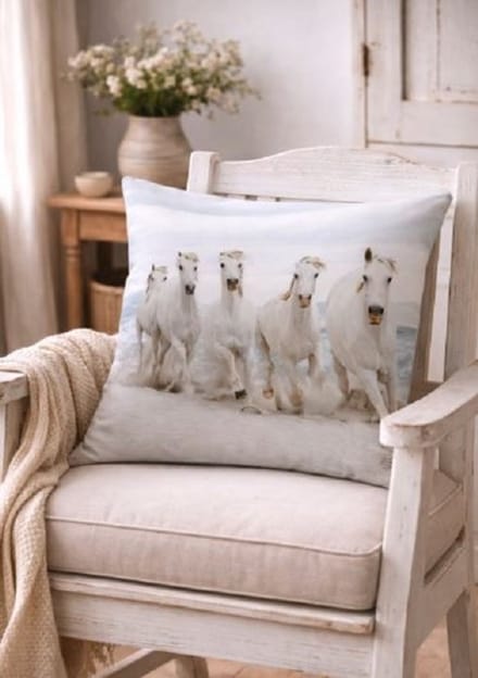 Equine Elegance Collection Kussenhoes - 45x45 cm