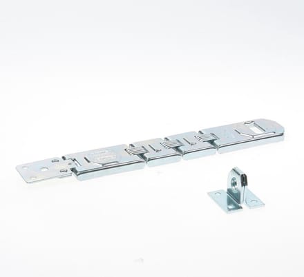 Abus Overval gegalvaniseerd 110/230mm 3 scharnieren (Prijs per stuk)