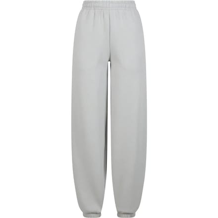 Urban Classics - Fluffy Dames joggingbroek - M - Grijs