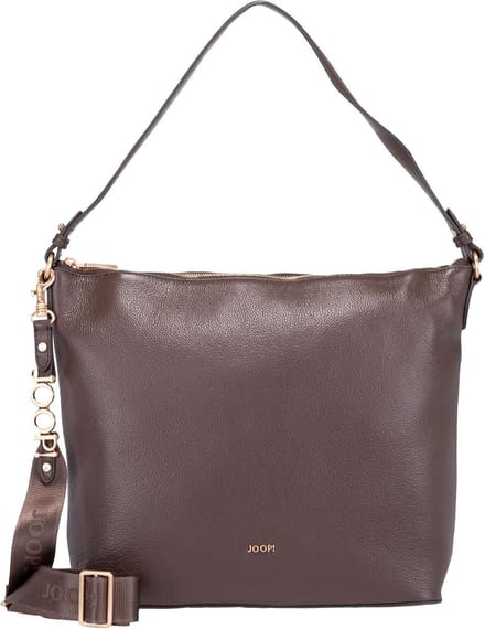 JOOP! Schoudertas Vivace Janna Hobo Darkbrown Donkerbruin