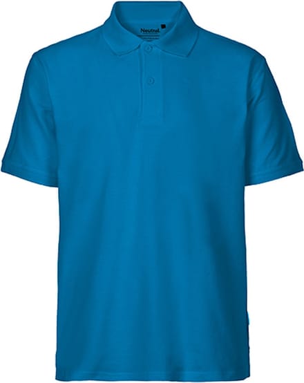 Neutral - Classic Polo - Sapphire - 100% Biologisch Katoen maat S