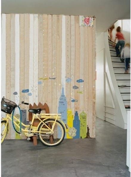 KidsLAB Muursticker City Skyline