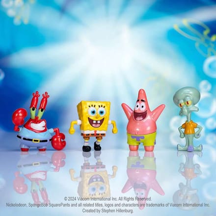 Jada Toys - Sponge Bob 4-Pack Figuren 2.5" - 9335302314R00