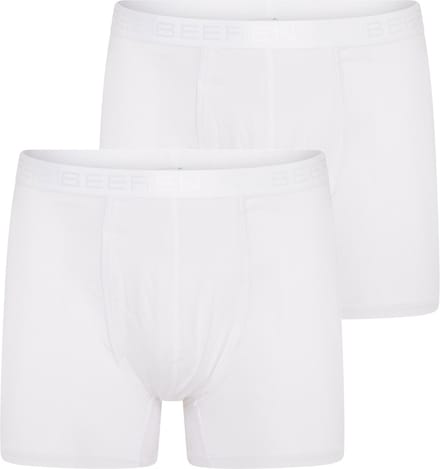 Beeren heren boxershorts Dylan met gulp - 2-pack - maat M - wit