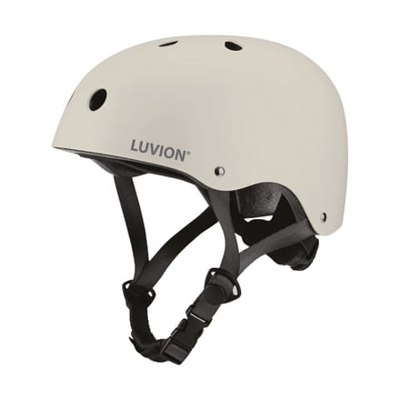 LUVION® Fietshelm Urban Sand - Fietshelm Kind - Beige - Maat S - 48-52cm