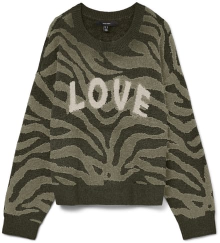 VERO MODA - VMNEWKAI LS O-NECK PULLOVER BOO - Dames - Gebreide truien