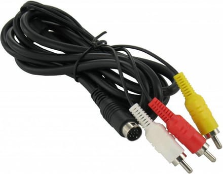 Composiet AV kabel voor SEGA Mega Drive 2, Genesis 2 en Genesis 3 - 1,5 meter