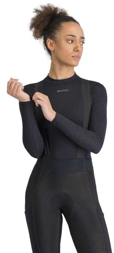 Sportful Merino Lange Mouwen Basislaag Zwart S Vrouw