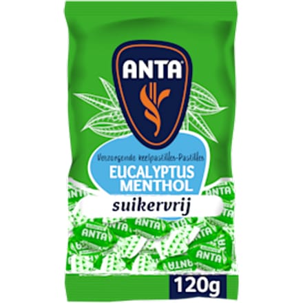 Anta Flu Eucalyptus Menthol Suikervrij (120 gr)