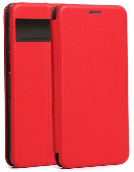 Beline Serie - Lederen Hoes - Google Pixel 7 Pro - Rood - Magnetisch Sluiting