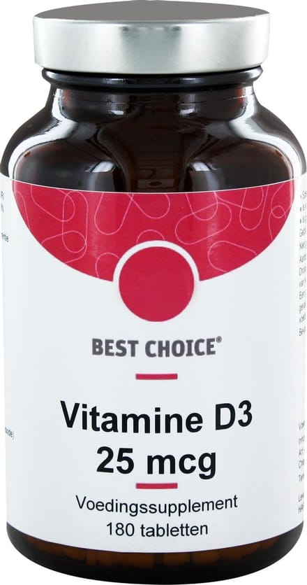BEST CH VIT D3 25MCG