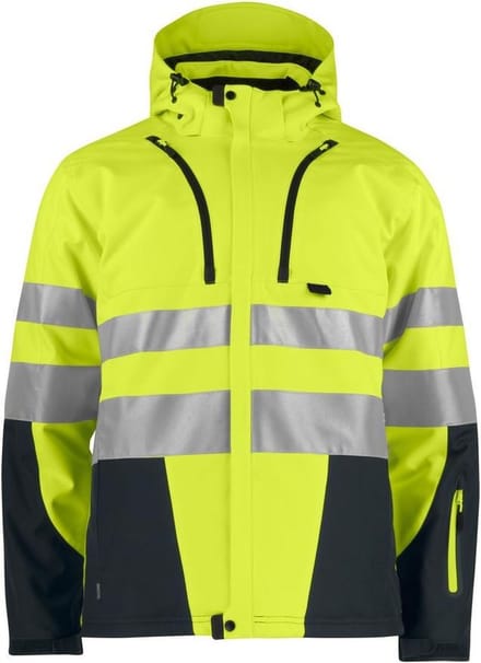 6420 Padded Jacket HV Yellow/Black S
