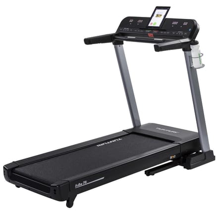 Tunturi Fitrun 70i Loopband Opklapbaar - Hardloopband met 19 trainingprogramma's - 15 Electronische Hellingshoeken - LCD Monitor - 0,8 - 20 km/u