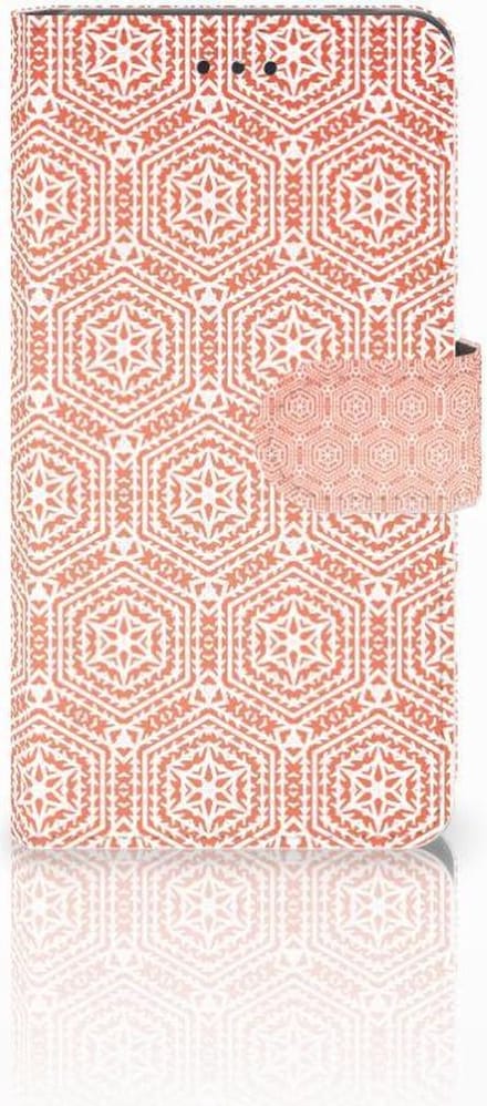 Nokia 7 Telefoon Hoesje Pattern Orange