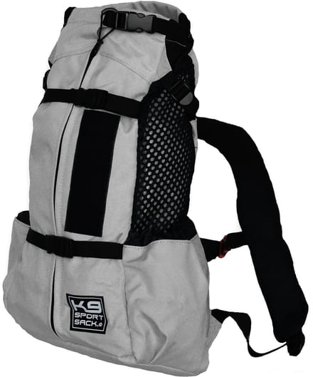 K9 Sport Sack Air 2 - Extra Small - Light Grey - hondendraagtas - hondenrugzak