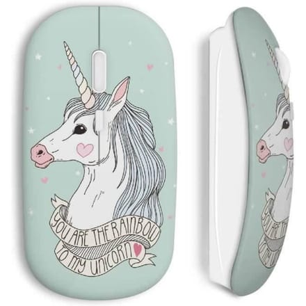 Souris Sans Fil Cute Unicorn Licorne