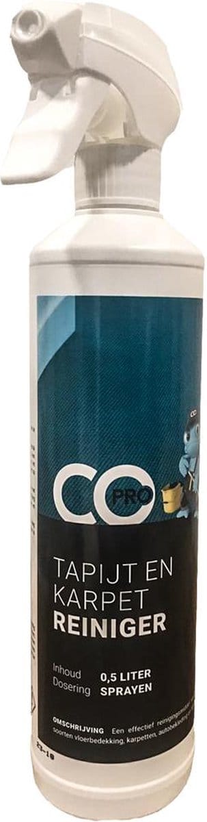 CO-PRO TAPIJTREINIGER EN TEXTIELREINIGER