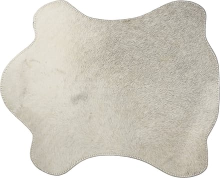 placemat koevorm grijs 30x48cm