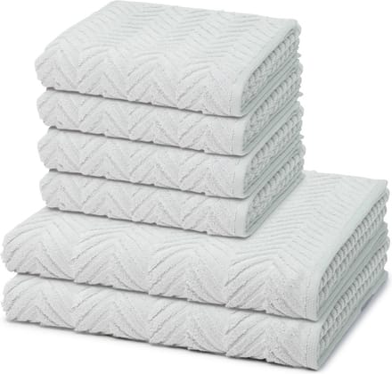 Ross Sonstiges 4 X handdoek 2 X douchehanddoek - in set 6 pack Sensual Skin