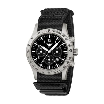 KHS - KHS.PLASSC.DFB - Polshorloge - Heren - Solar - PLATOON Steel Solar Chronograph