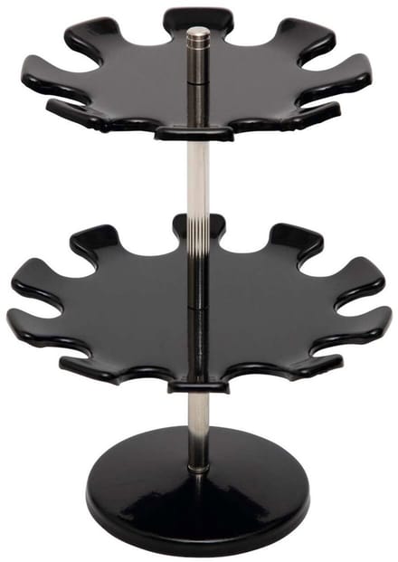 MAUL Stempelhanger metaal 14 x 14 x 18.5 cm zwart
