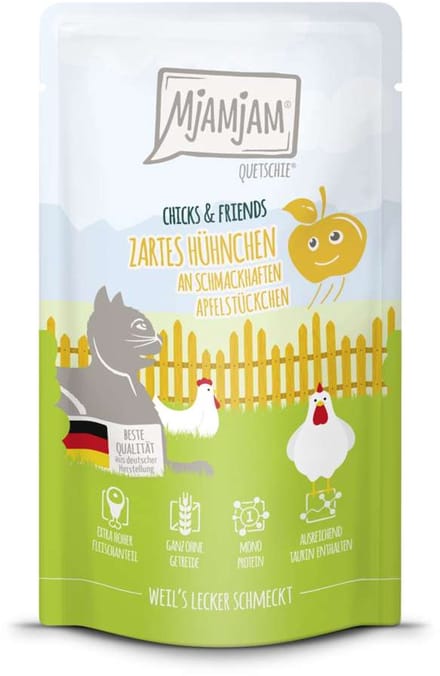 MjAMjAM Cat - Chicks+Friends 12x125g - Kip & Appel