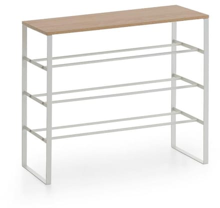 Karin schoenenkast 4 planken wit.