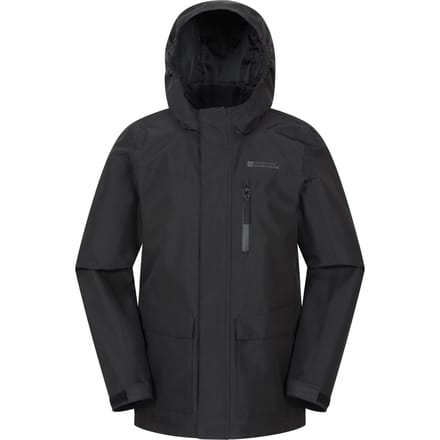 Mountain Warehouse Kids Noah Waterdichte Jas (Zwart)