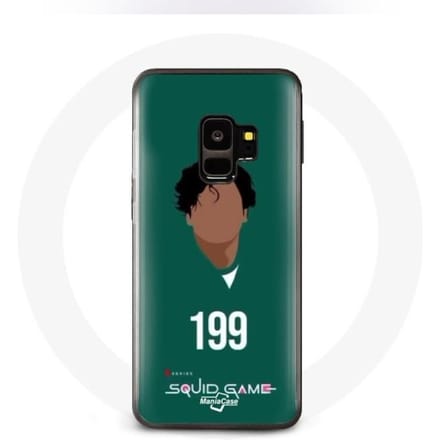 Coque - Samsung - Galaxy S9 - Souple - Vert - Squid Game Ali Abdul 199
