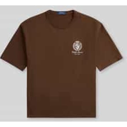 Regular fit T-shirt van puur katoen