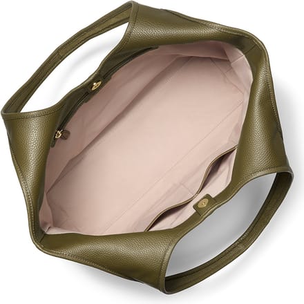 Michael Kors Henly Schoudertas Dames - Leer - Groen