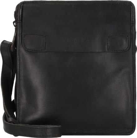 HAROLD'S Leren Schoudertas Aberdeen Crossbag Black Zwart