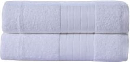 Good Morning uni handdoek effen kleur - Handdoekenset 2 - Wit - Badstof